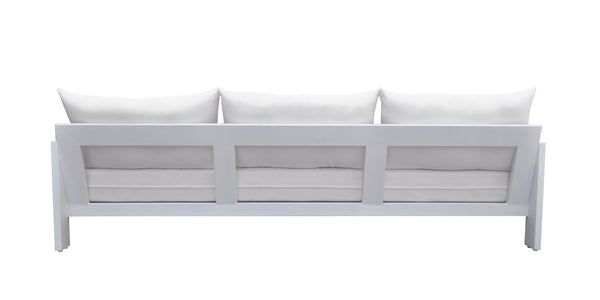 Renava Wake Modern White Outdoor Sofa Model VGGEMONTALK-WHT-S