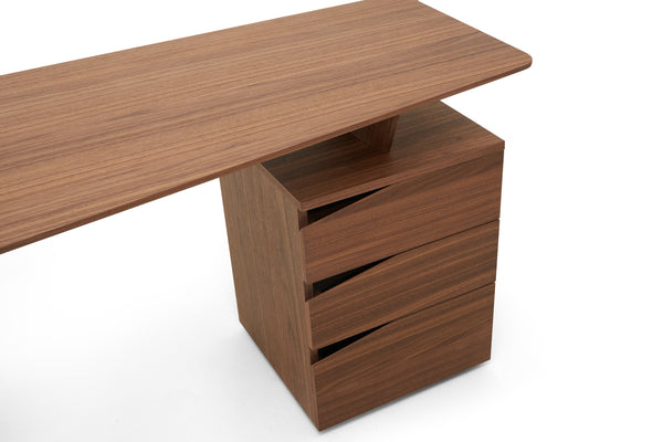 Nova Domus Walton Modern Walnut Desk Model VGHB-364P-W