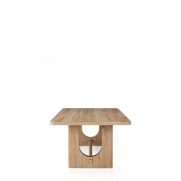 Modrest Walz Modern Natural Oak Rectangular Dining TableModel VGME-WALZ-DT