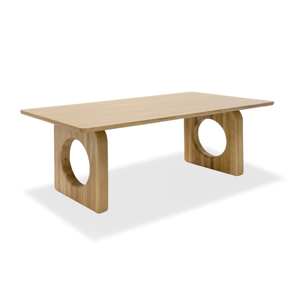 Modrest Washington Modern Natural Oak Rectangular Dining Table Model VGME121257-DT