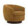 Divani Casa Wendt Modern Mustard Fabric Swivel Accent Chair Model VGKK-KF.A1098-MUS