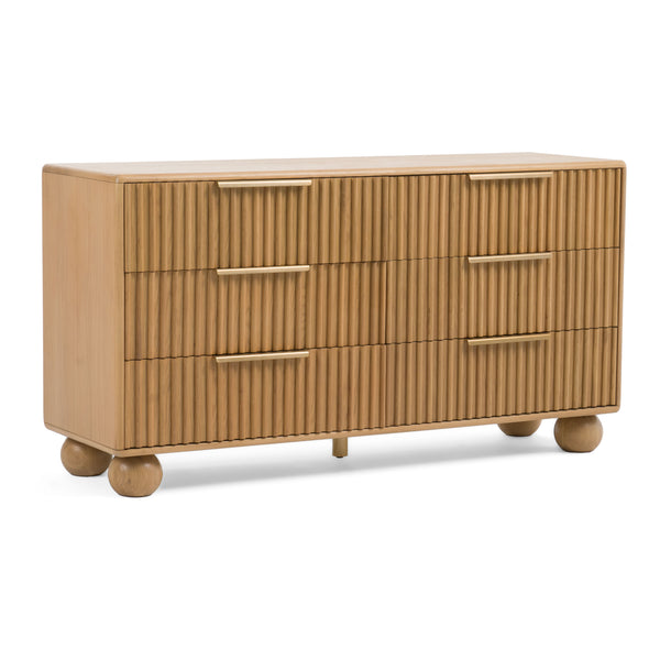 Modrest Winters Modern Natural Oak Dresser Model VGWD-EMI-DR06-DR