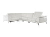 Lamod Italia Mini Wonder Italian Modern White Leather Sectional Sofa With Recliners Model VGDTWONDER-WHT-SECT