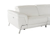 Lamod Italia Mini Wonder Italian Modern White Leather Sectional Sofa With Recliners Model VGDTWONDER-WHT-SECT