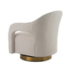 Modrest Worley Modern Beige Fabric & Gold Swivel Accent Chair Model VGRH-RHS-AC-556-BGE
