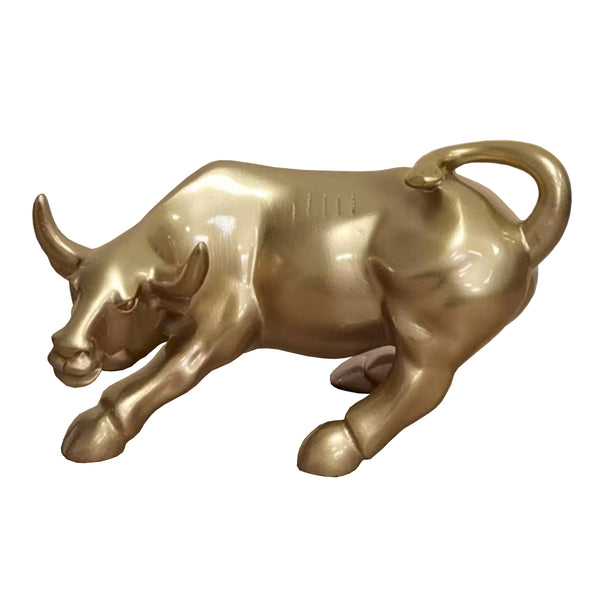 Modrest Bull Modern Gold Sculpture Model VGTH-235333