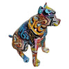Modrest Graffiti Dog Modern Multi Color Sculpture Model VGTH-235325