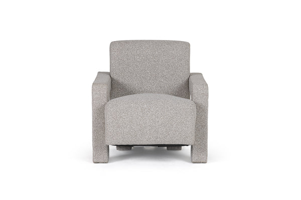 Modrest Wylie Modern Light Grey Beige Fabric Accent Chair Model VGMY-2543-2-GRY-42