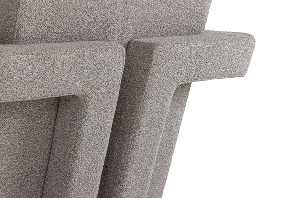 Modrest Wylie Modern Light Grey Beige Fabric Accent Chair Model VGMY-2543-2-GRY-42