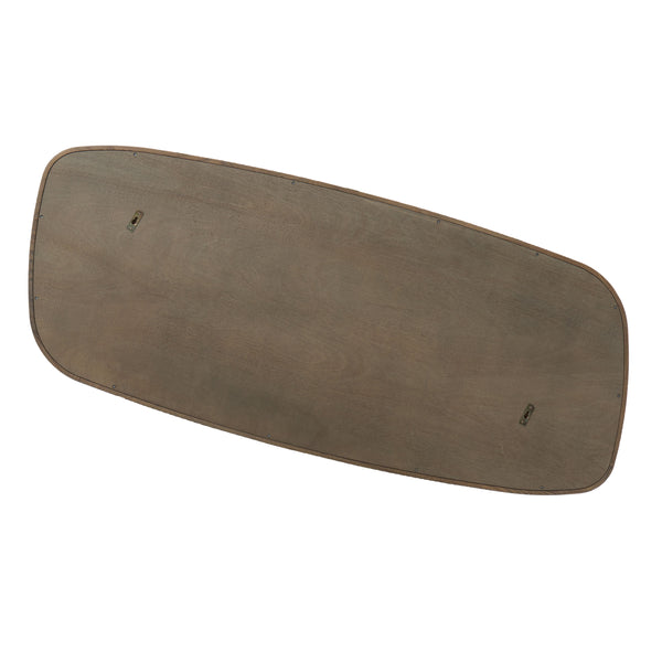 Wynetta Modern Grey Ash Buffet Mirror