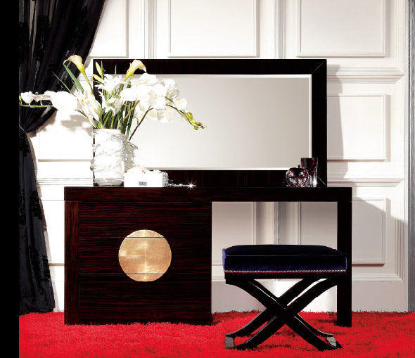 A&X Tuscany Ebony Vanity Table Model VGUNAW424-152