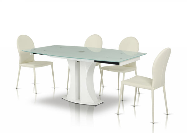 167Ch White Contemporary Modern Dining Chair (Set Of 2) Model VGGUHY167CH-WHT