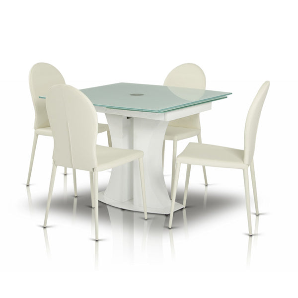 167Ch White Contemporary Modern Dining Chair (Set Of 2) Model VGGUHY167CH-WHT