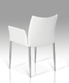 Modrest Avril Modern White Leatherette Dining Chair Model VGLE115F