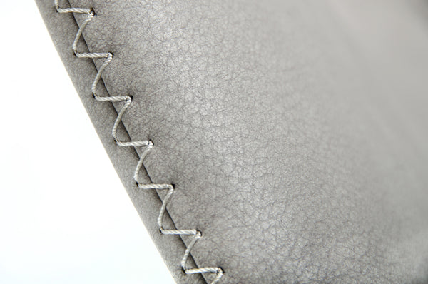 Zach Modern Grey Eco-Leather Dining Chair (Set of 2)