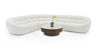 Divani Casa Yolonda Off White Fabric Sectional Sofa Model VGEV-2126B-WHT-SECT