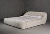 Divani Casa Yolonda Modern Off White Fabric Bed Model VGEV-A127-BED-OFFWHT
