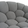 Divani Casa Yolonda Modern Curved Light Grey Fabric Sofa Model VGEV2126C-SOFA-C-07