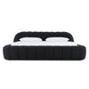 Divani Casa Yolonda Modern Black Fabric Bed Model VGEV-A127-BLK