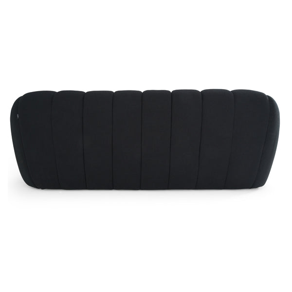 Divani Casa Yolonda Modern Black Fabric Bed Model VGEV-A127-BLK