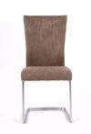 Zane Modern Brown Fabric Dining Chair (Set Of 2) Model VGJCJD4146-BRN