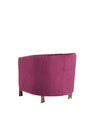 Divani Casa Anthony Modern Pink & Gold Accent Chair Model VGZAZCS600-1-PNK