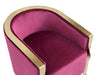 Divani Casa Anthony Modern Pink & Gold Accent Chair Model VGZAZCS600-1-PNK