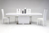 Zenith Modern White Extendable Dining Table Model VGGU841XT-WHT