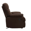 ACME Arcadia Chocolate Microfiber Motion Glider Recliner Model 00635