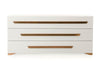 Nova Domus Juliet Italian Modern White & Rosegold Dresser Model VGACJULIET-DSR