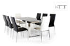 Modrest Courtland Modern Stainless Steel Dining Table Model VGHB212T