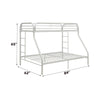 ACME Tritan White Bunk Bed (T XL/Q) Model 02052WH