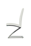 Angora Modern White Dining Chair (Set Of 2) Model VGHR3168-WHT