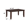 ACME Urbana Cherry Dining Table Model 04620