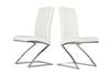 Angora Modern White Dining Chair (Set Of 2) Model VGHR3168-WHT