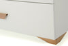Nova Domus Juliet Italian Modern White & Rosegold Dresser Model VGACJULIET-DSR