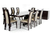 Modrest Christa Modern Ebony High Gloss Dining Table Model VGHB220T