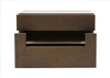 Ceres Modern Brown Oak And Grey Nightstand Model VGWCCG05-WNG