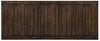 Hooker Furniture Casual Dining Roslyn County Trestle Dining Table w/2 21in leaves Model 1618-75207-DKW