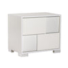 Modrest Monza Italian Modern White Nightstand Model VGACANCONA-NS-WHT