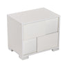 Modrest Monza Italian Modern White Nightstand Model VGACANCONA-NS-WHT