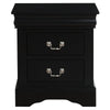 ACME Louis Philippe III Black Nightstand Model 19503