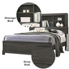 ACME Lantha Gray Oak Queen Bed Model 22030Q