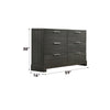 ACME Lantha Gray Oak Dresser Model 22035