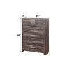 ACME Juniper Dark Cherry Chest Model 22166