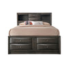 ACME Ireland Gray Oak Queen Bed with Storage Model 22700Q
