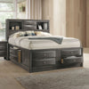 ACME Ireland Gray Oak Queen Bed with Storage Model 22700Q