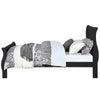 ACME Louis Philippe Black Eastern King Bed Model 23727EK