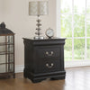ACME Louis Philippe Black Nightstand Model 23733