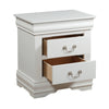 ACME Louis Philippe White Nightstand Model 23833